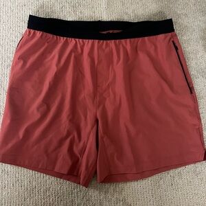 NEW Rhone Mako Tech Shorts XXL 7” Inseam Baked Clay Athletic Pockets